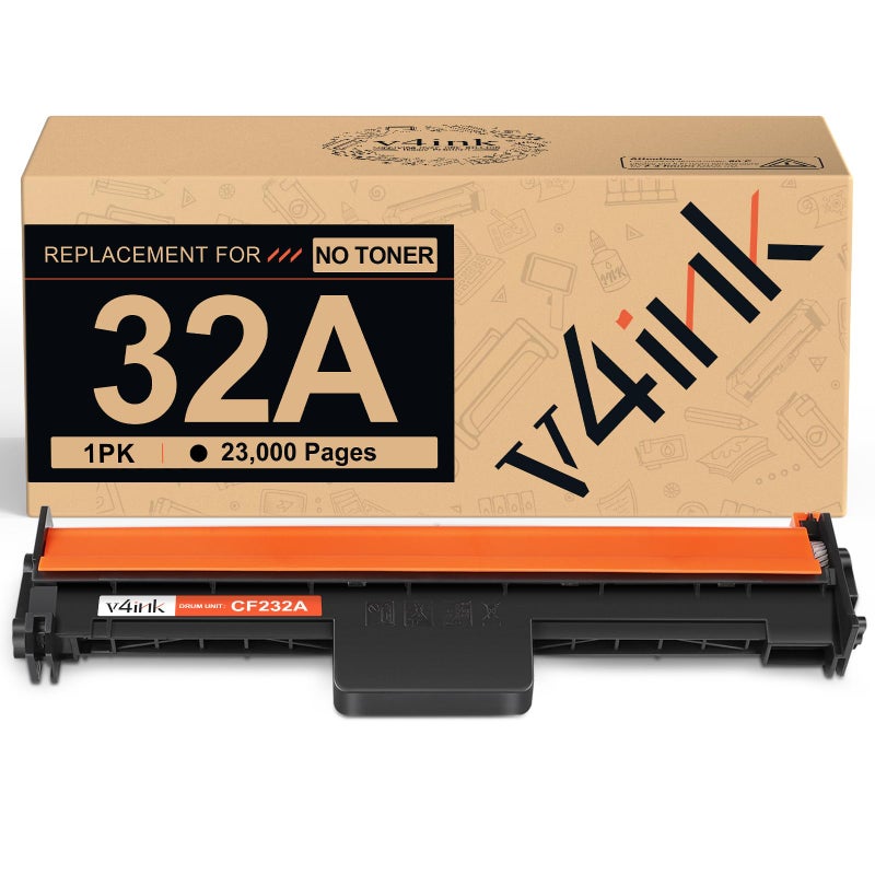 v4ink Compatible 32A Drum Replacement for HP 32A CF232A Drum for HP M203d M203dn M203dw MFP M227fdn M227fdw M227sdn M118dw MFP M148dw M148fdw M149fdw Printer - Drum of CF230A CF230X CF294A CF294X - Image 1